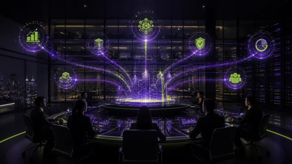 Specialized AI agents coordinating enterprise tools, decisions and human approvals